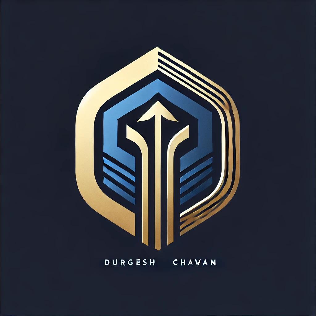 Durgesh Chavan Logo